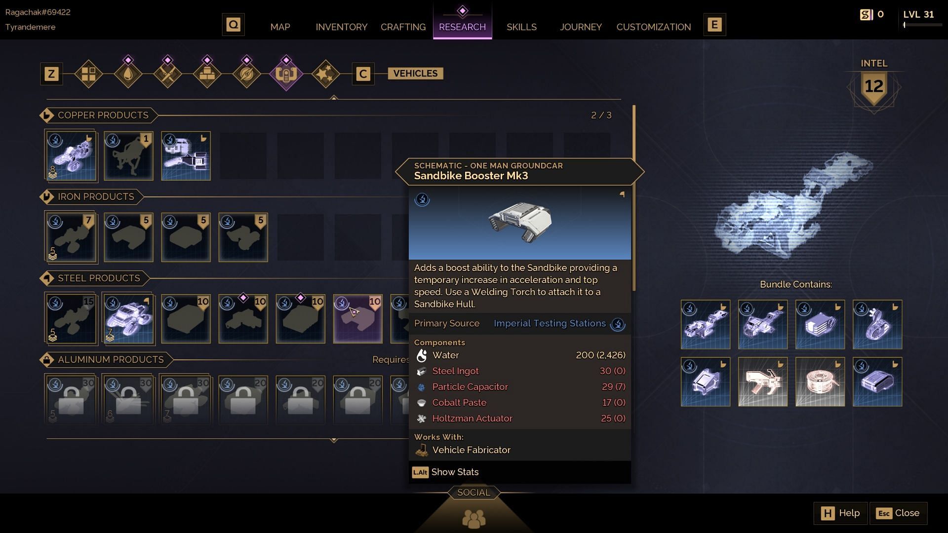 This one part alone takes 25 Actuators; it's only going to get harder from here (Image via Funcom)